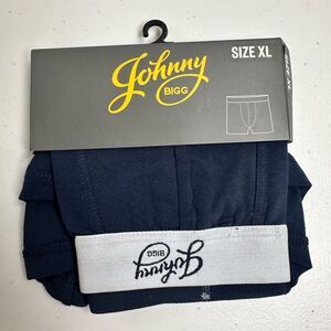 NWT Johnny Bigg Men's Big & Tall Navy Boxer Briefs - Size XL